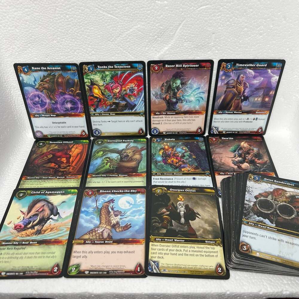 2010 Blizzard Entertainment - WoW World Of Warcraft | TCG Mixed LOT OF 45